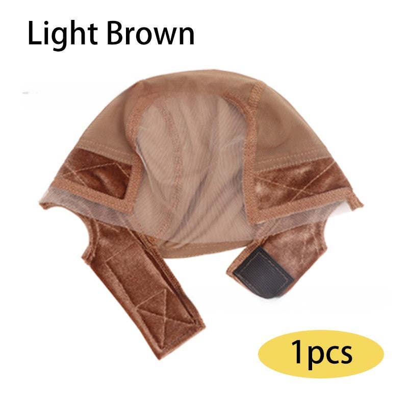 Bande de cheveux élastique de la dentelle bande de velours Mesh Cap