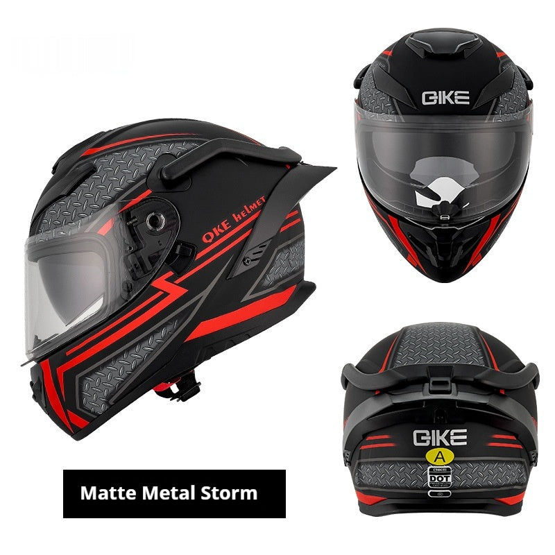 Moto portable voiture électrique quatre saisons Casque universel
