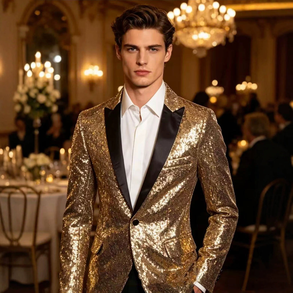 Sparkling scène performance Nightclub style costume et Gown