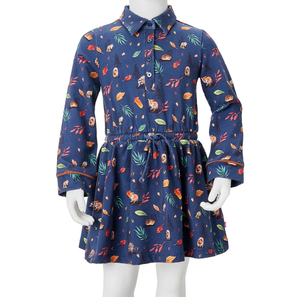 Robe pour enfants à manches longues