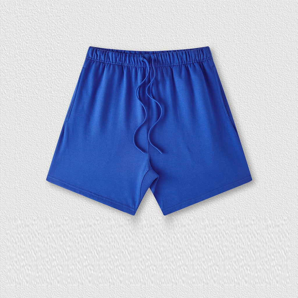 Couleur de la Terre Style de base Short en coton moyen et grand pour enfants