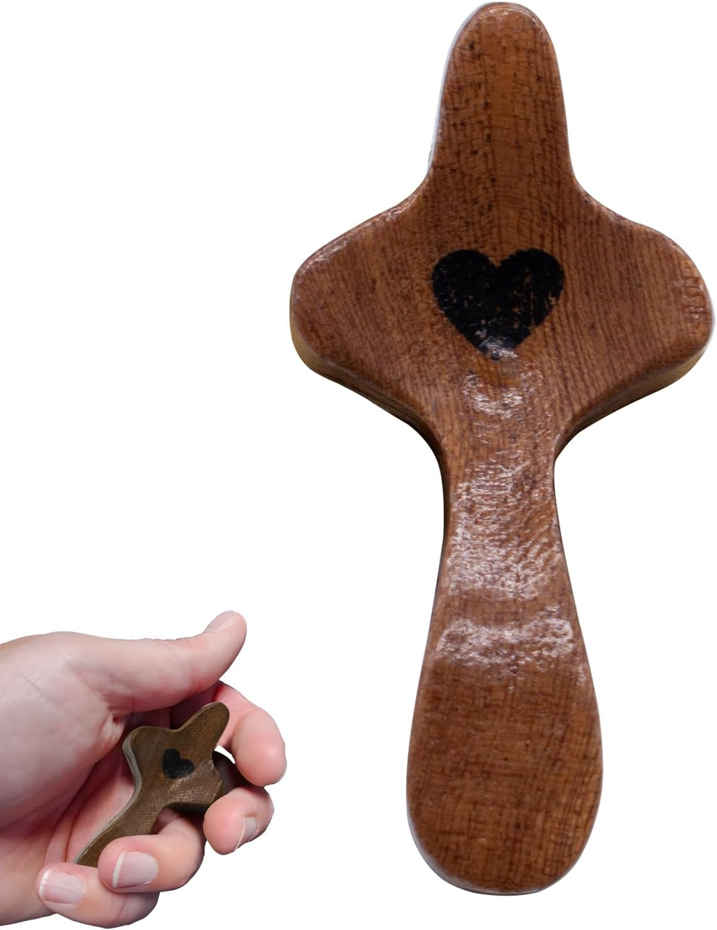 Un ensemble de 10 sacs en bois pour objets sacrés