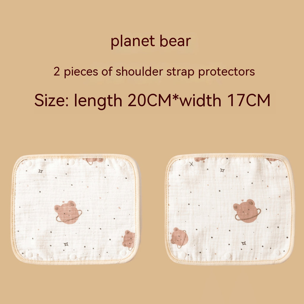 Bébé voiture de marche Paysage pour enfants voiture anti-bite serviette de salive
