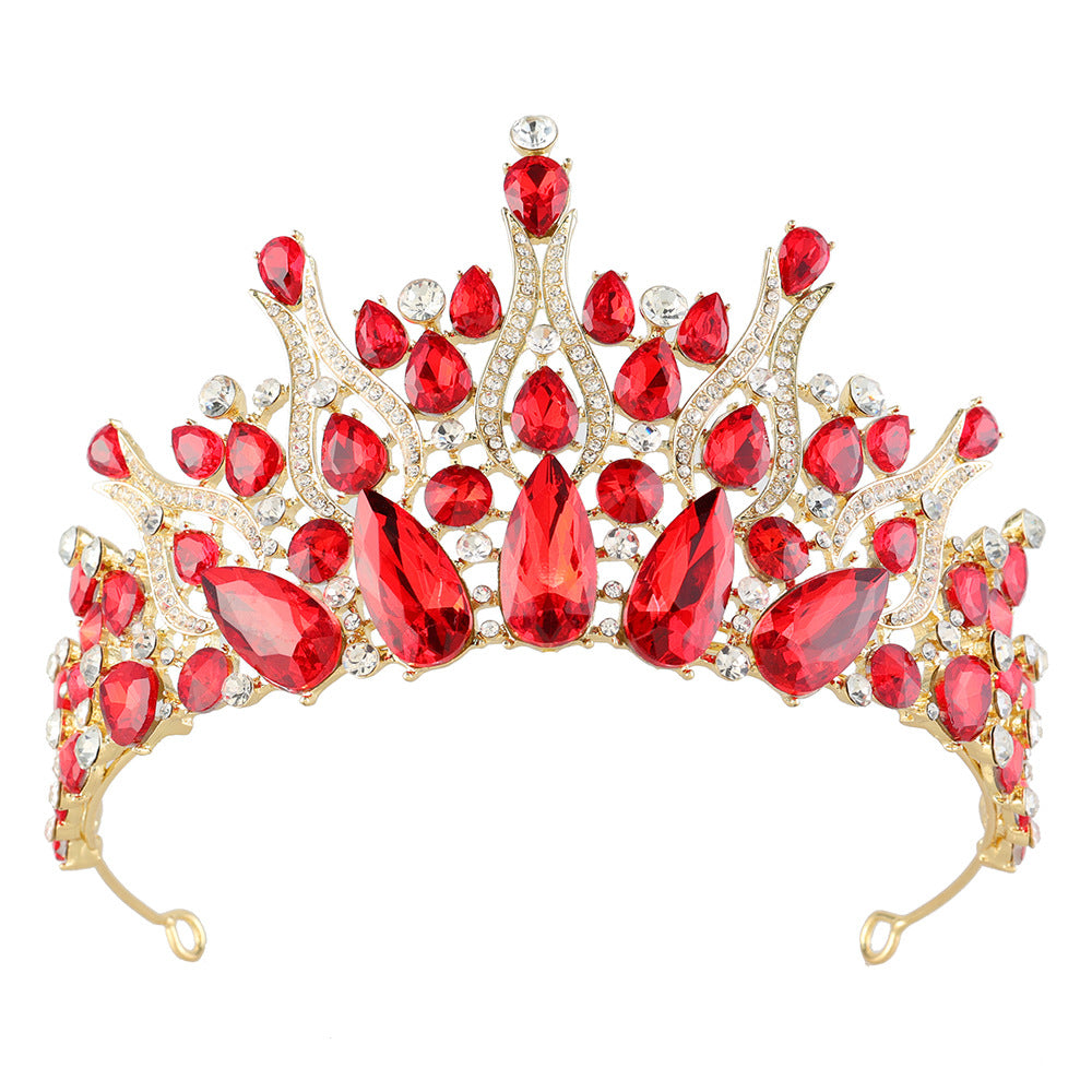 Tête de mariée en alliage baroque
