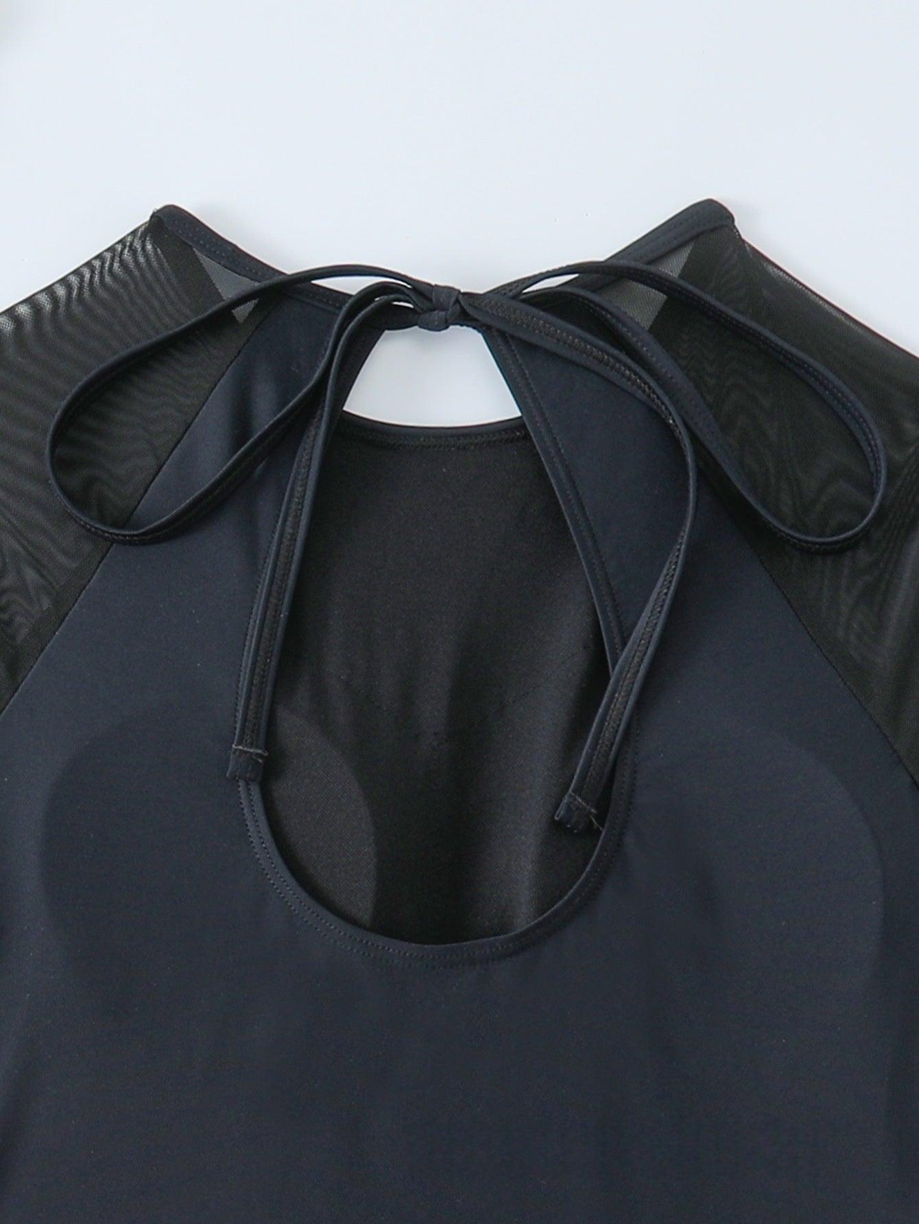 Maillot de bain Mesh Bikini à manches longues pour femmes