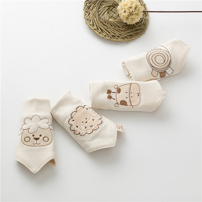 Bib en coton Triangle Bébé Pure Coton Enfants