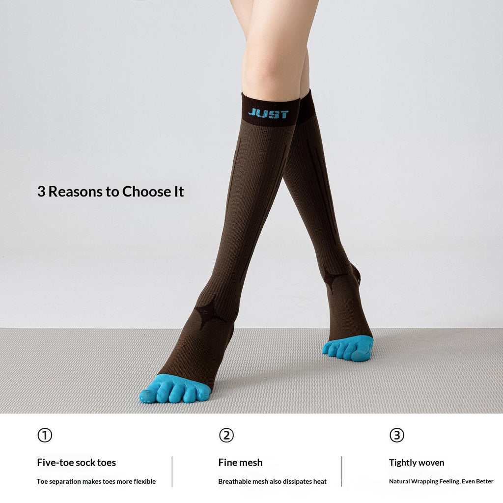 Chaussettes à cinq doigts pour le sport et le yoga