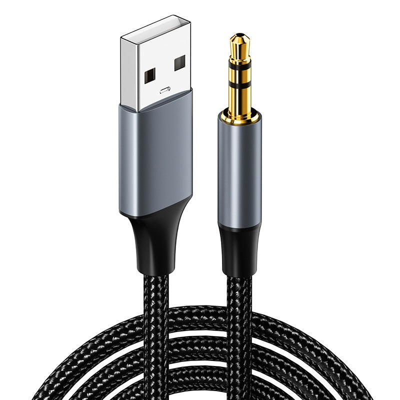 Connecteur d'ordinateur câble audio USB à 35mm