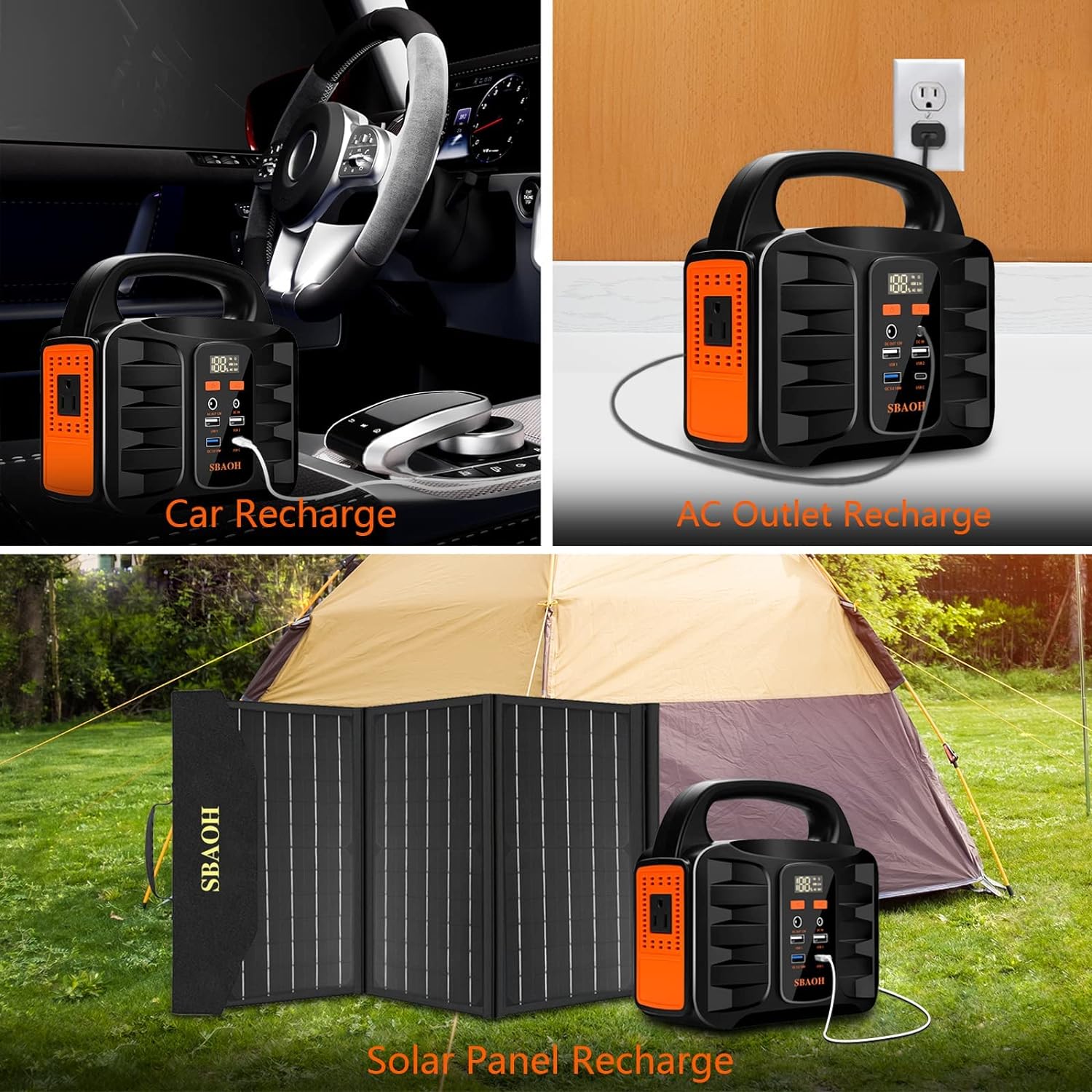 Centrale électrique portable 150W