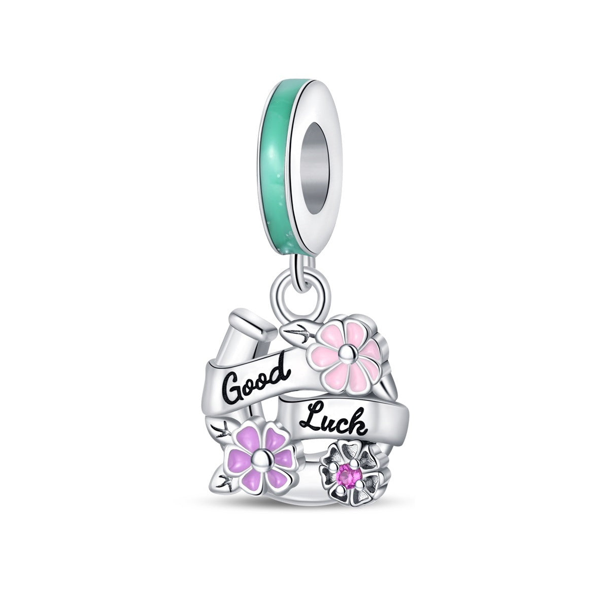 Bracelet de bricolage plaqué argent Charms Et des pendentifs