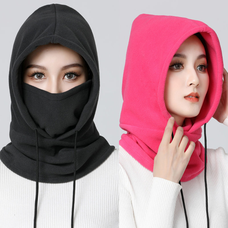 Écharpe de chapeau tout-en-un et masque avec protection de l'oreille vous garde chaud et blocs Les