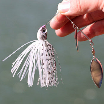 Paillettes composites rotatives Beard Guy SPINNER BAIT Lure Bait Tracteur de surface d'eau Basse Hoo