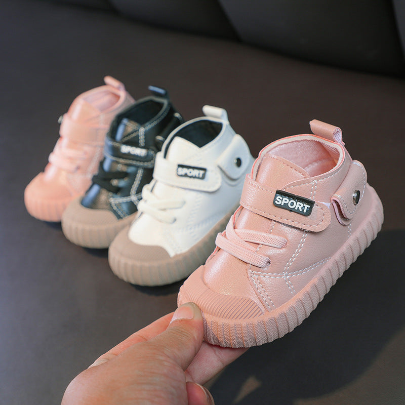 Chaussures pour enfants rembourrées et épaisses pour garçons et filles