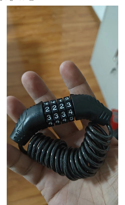 Modèle de câble d'acier de verrouillage combiné casque