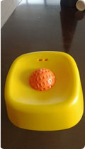 Pet Slow-Feeding Non-Slip Spheric Dog Bowl