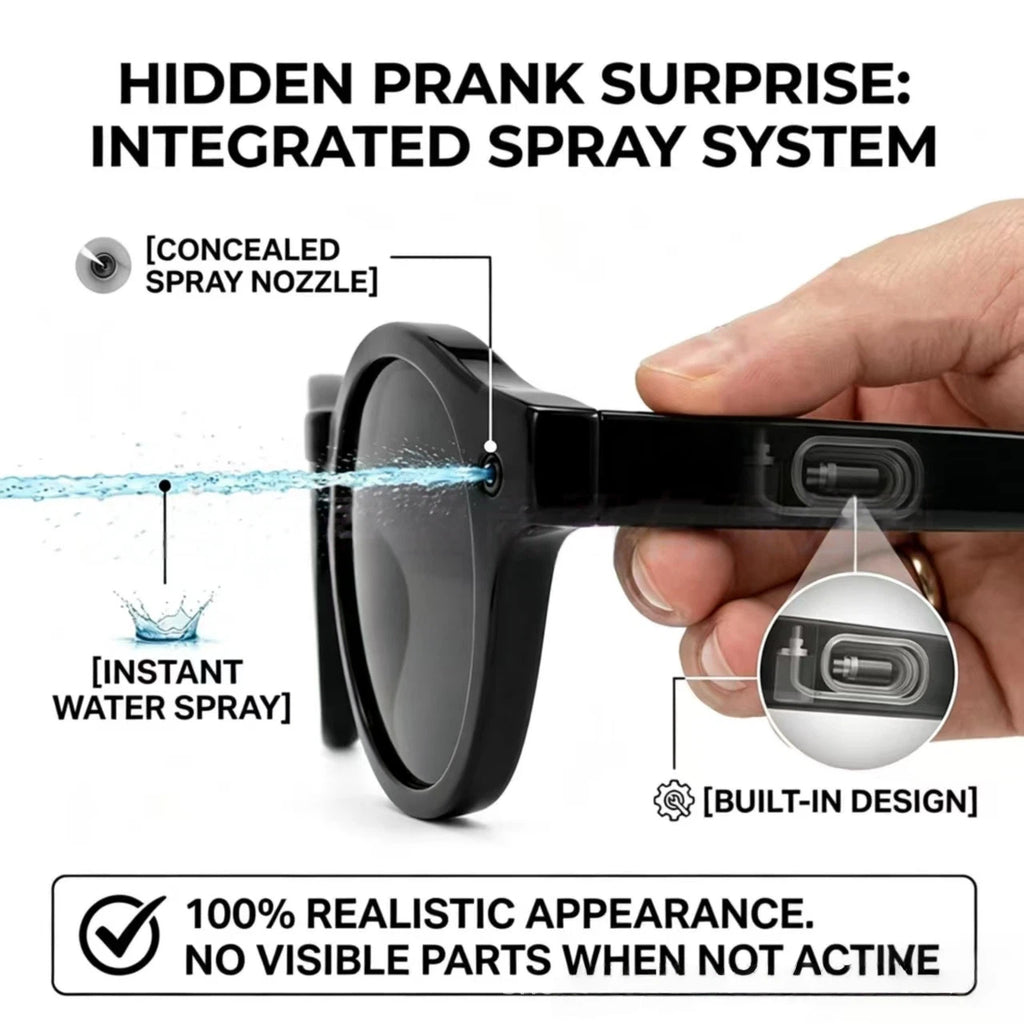 Prank Spray-Water Sunglasses