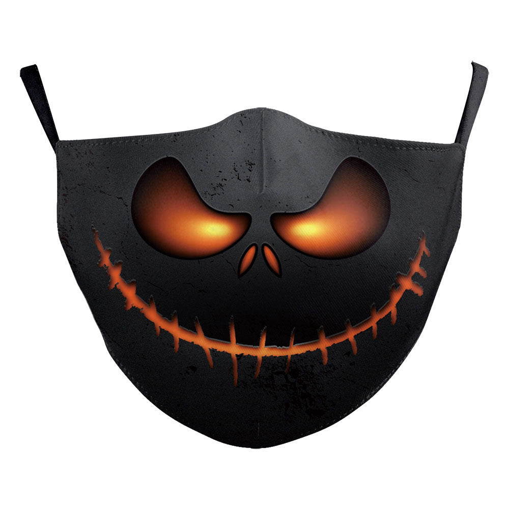 Impression numérique Clown d'Halloween Drôle Double masque de poussière extérieure