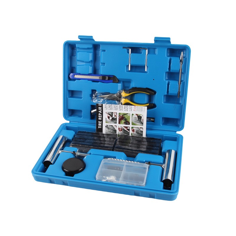 68Pcs lourd de série pneumatique Poncture Kit de réparation Outil Tubeless voiture bande de roulement de pneus