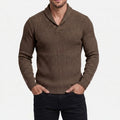 Homme Manches longues col V Slim-fit Sweater tricot