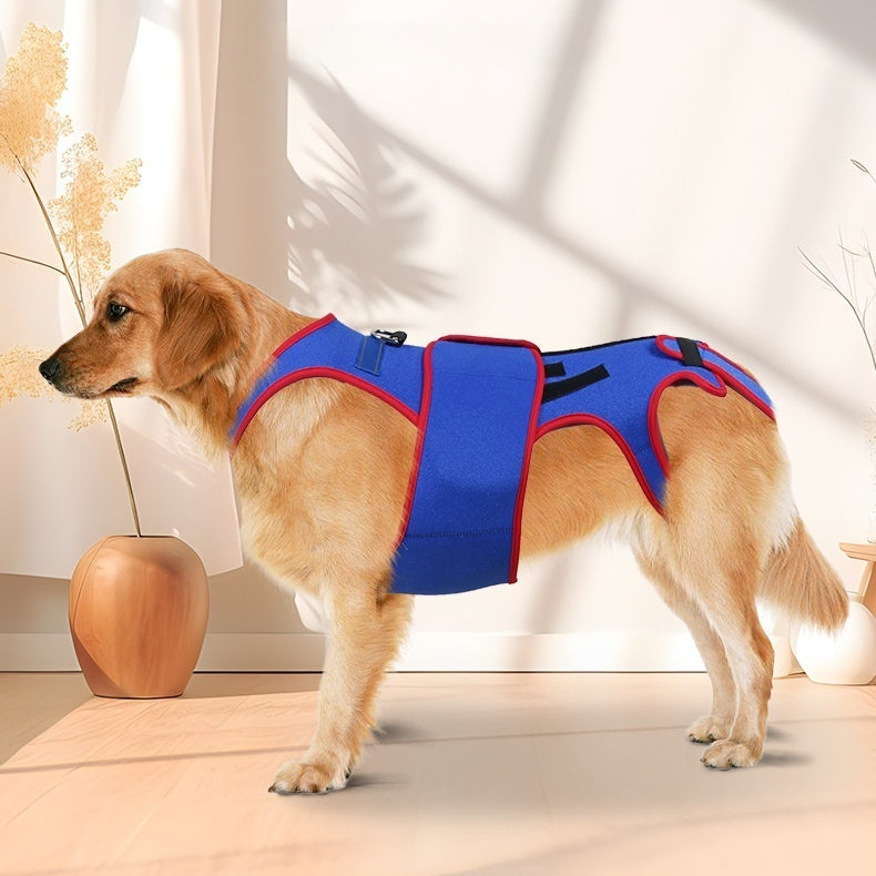 Veste de soutien à la tige de l'animal empêche le serrage chez les animaux