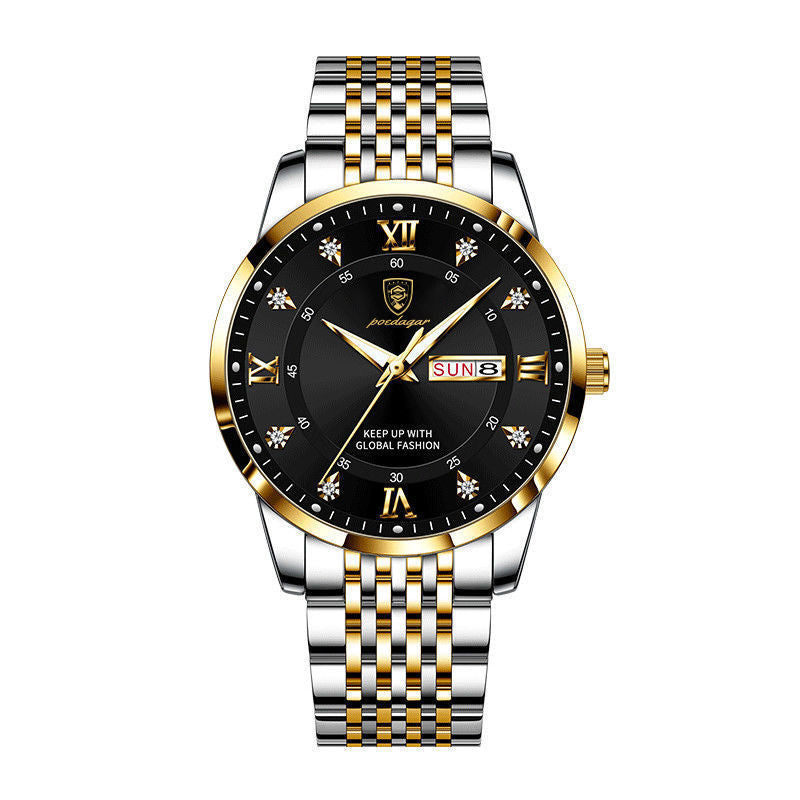 Lumineux montre homme mode coréenne