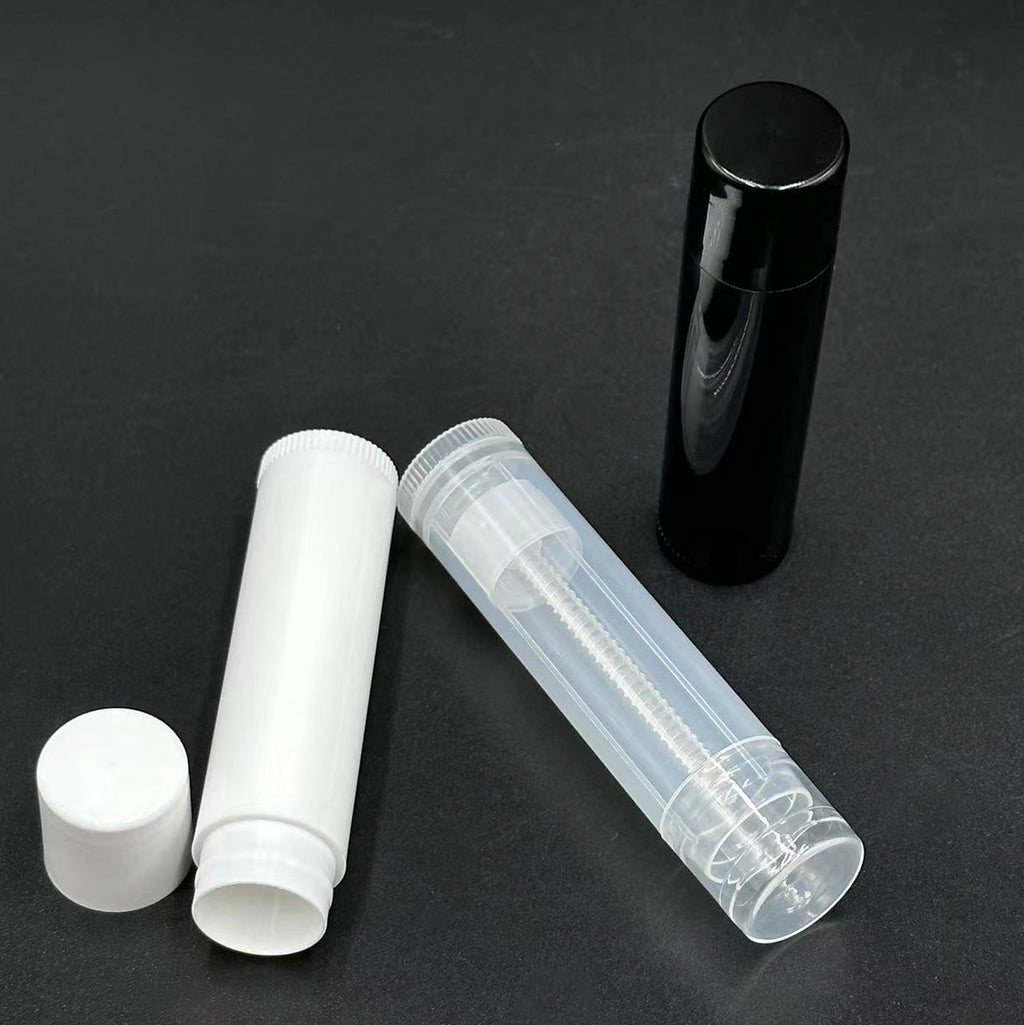 Tube rotatif en plastique pour distribuer des pâtes et des crèmes