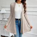 Cardigan brossé pour porter des vêtements de dessus