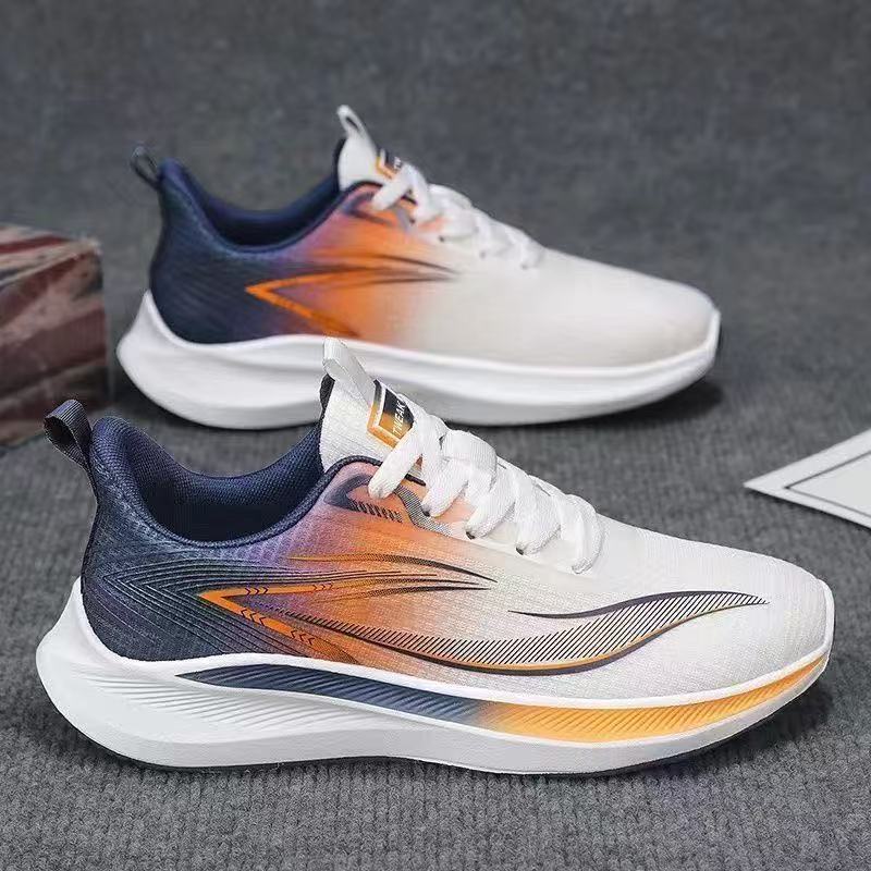 Non-dérapant léger Tendance Breathable Mesh Running and Casual Shoes