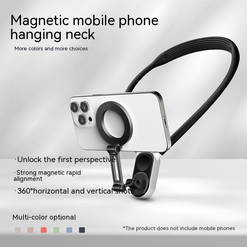 Cou suspendu Téléphone mobile Caméra de sport Support magnétique