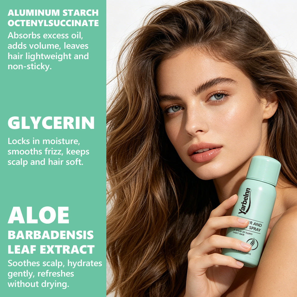 Vaporisateur de shampooing sec