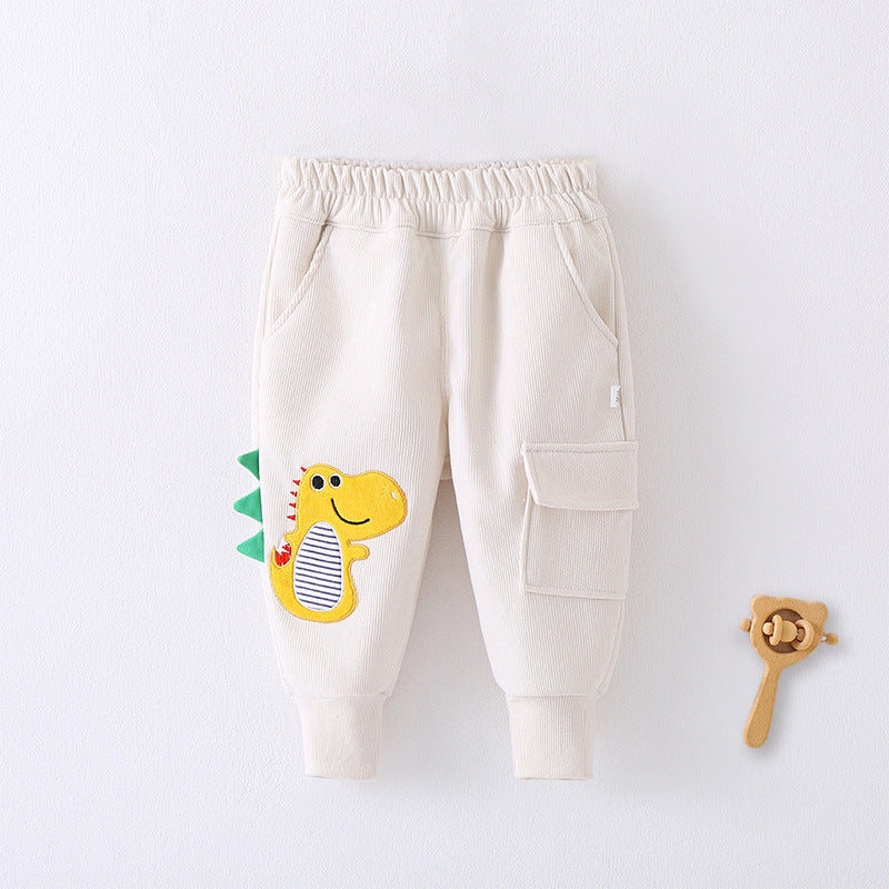 Pantalons de sport durable pour enfants Printemps et automne