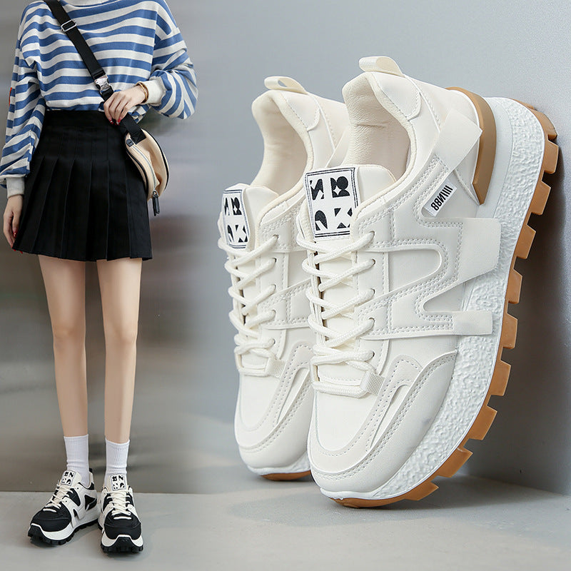 Fashion féminine All-matching Student Running Snaker