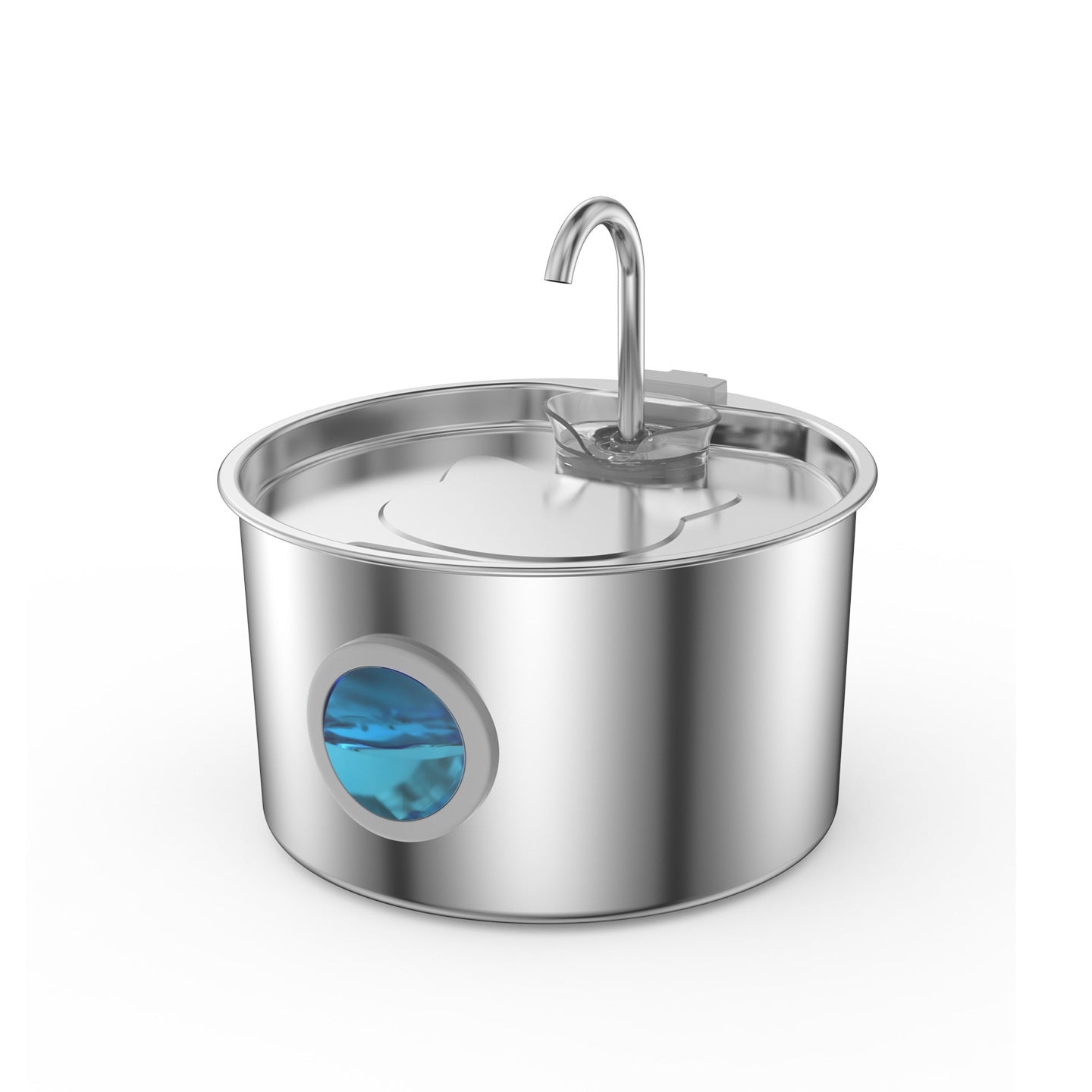 Fontaine d'eau de chat recirculation automatique en acier inoxydable