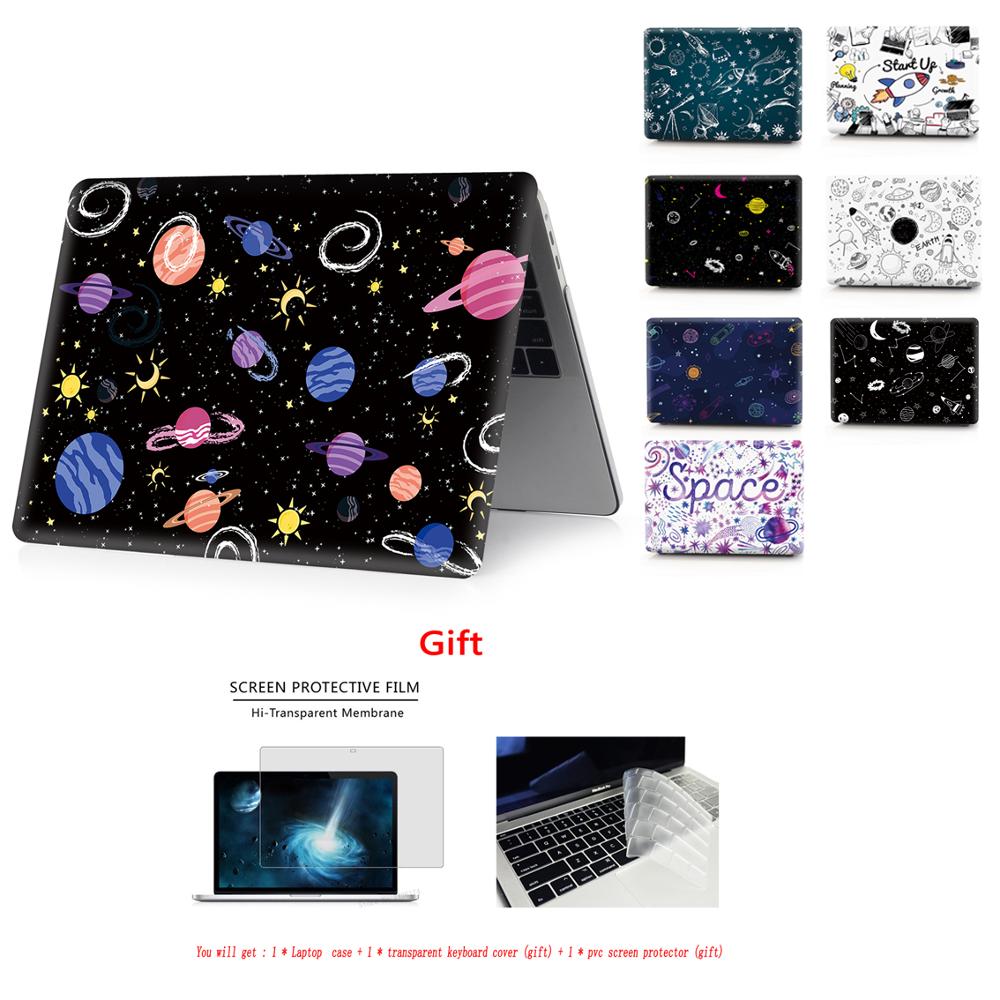 Cartoon Space série Cas ordinateur portable pour Apple