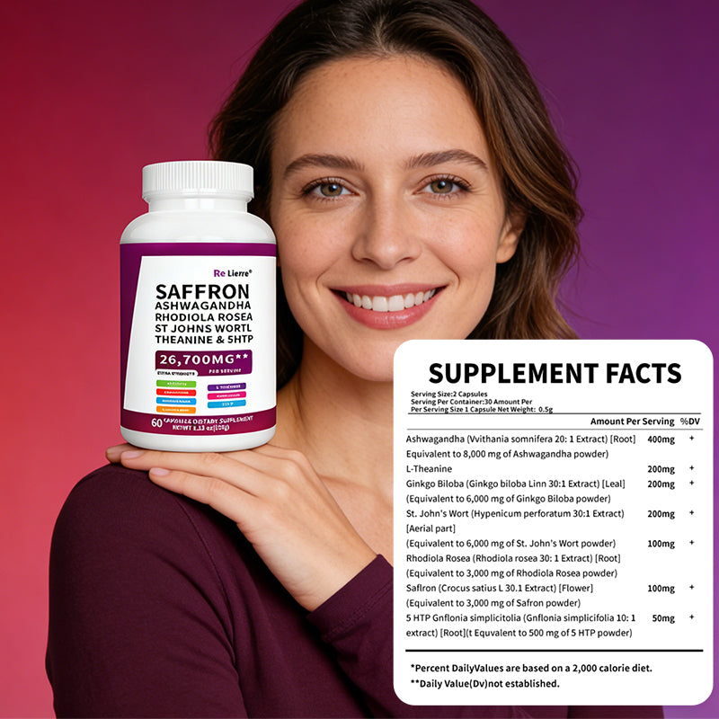 Supplément au safran naturel