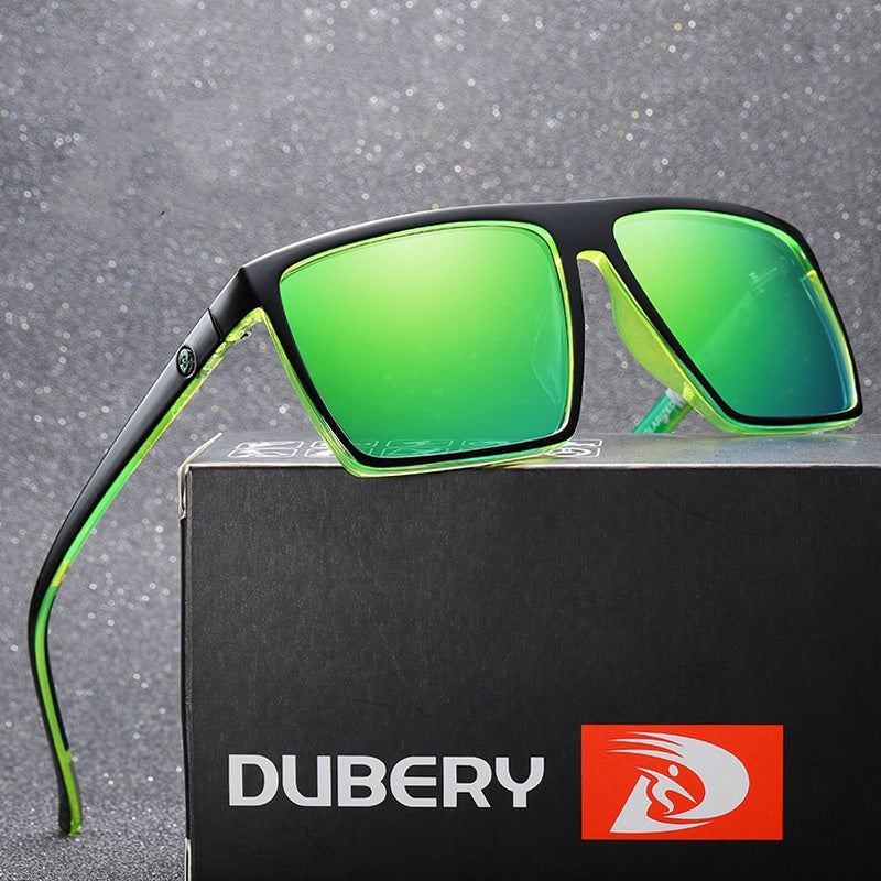 Lunettes de soleil polarisées avec revêtement en métal véritable