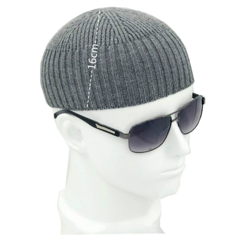 Chapeau en coton court pour hommes