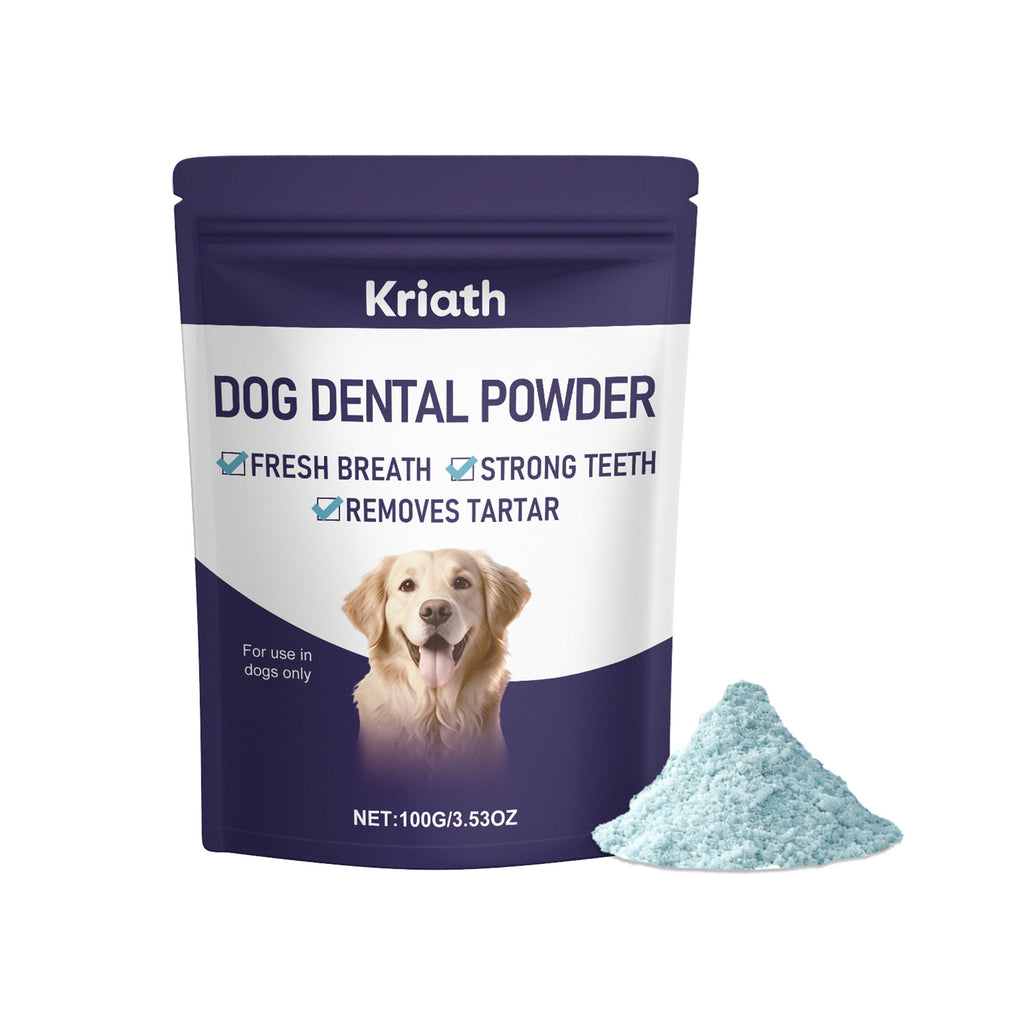 Poudre de dents pour chiens