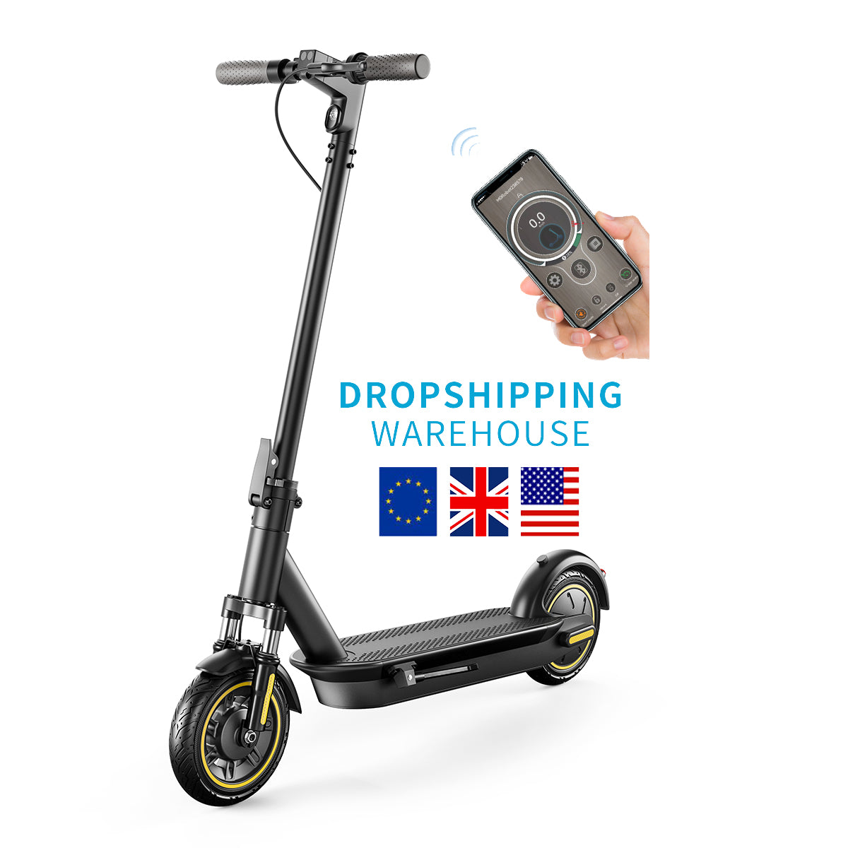 HT-T4 MAX Scooter électrique de 10 pouces