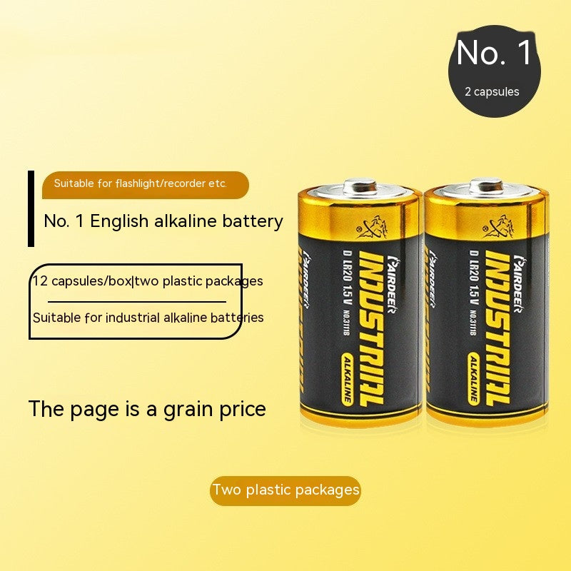Batterie Alcaline No 1 Paquet simple