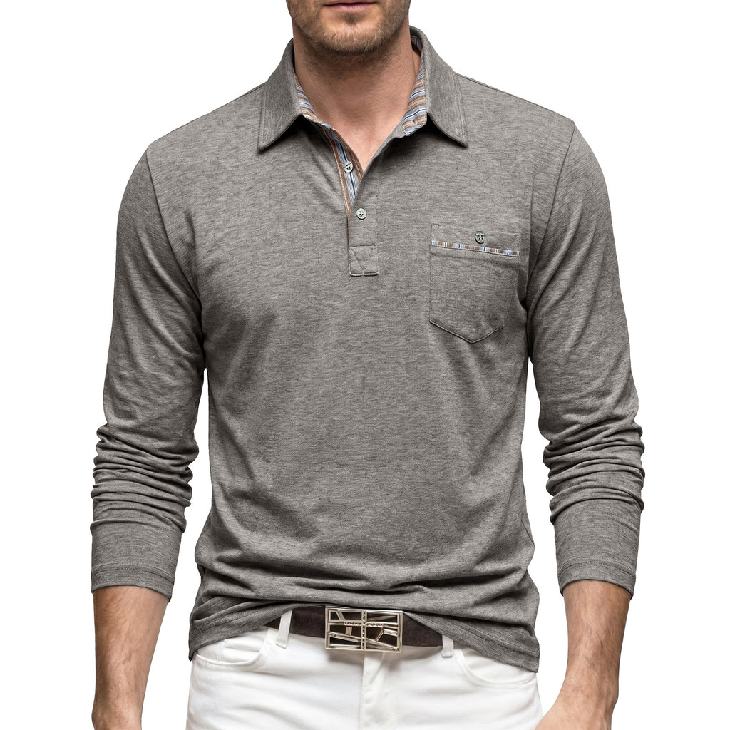 Polo Shirt avec une poche en flap disponible en grandes tailles pour les vêtements d'affaires