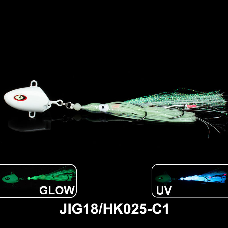 Lumineux bateau de pêche au plomb poisson Lure