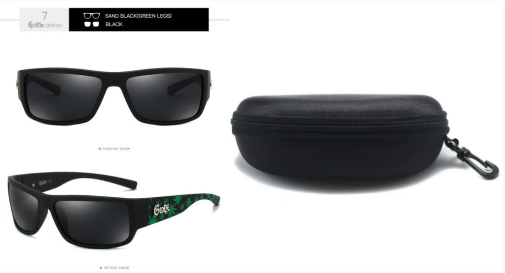 Lunettes de soleil Polarisées Hip-hop Fashion