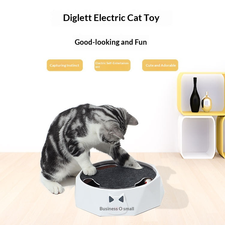 Jouet électrique pour animaux de compagnie pour chats en peluche Little Mouse Cat