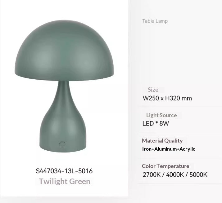 Chambre à coucher Salon Ambient nuit lumière côté lit Lampe de table moderne en forme de Bud