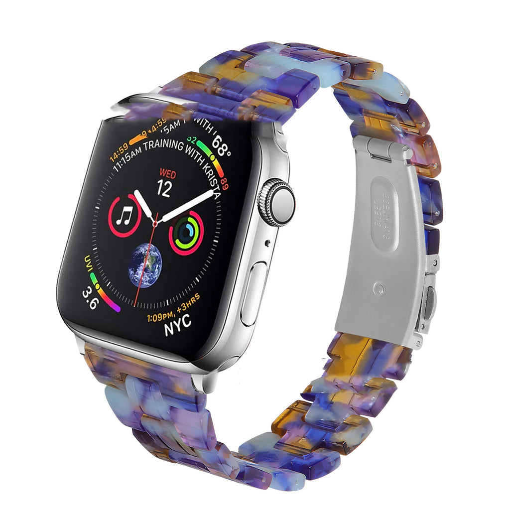 Smart Slim Resin trois perles en acier inoxydable montre