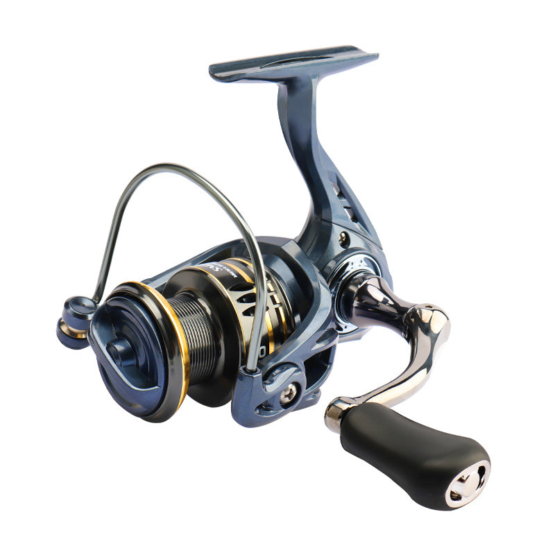 Metal Rocker Arm No Gap Casting Reel Waterproof Giant Wheel