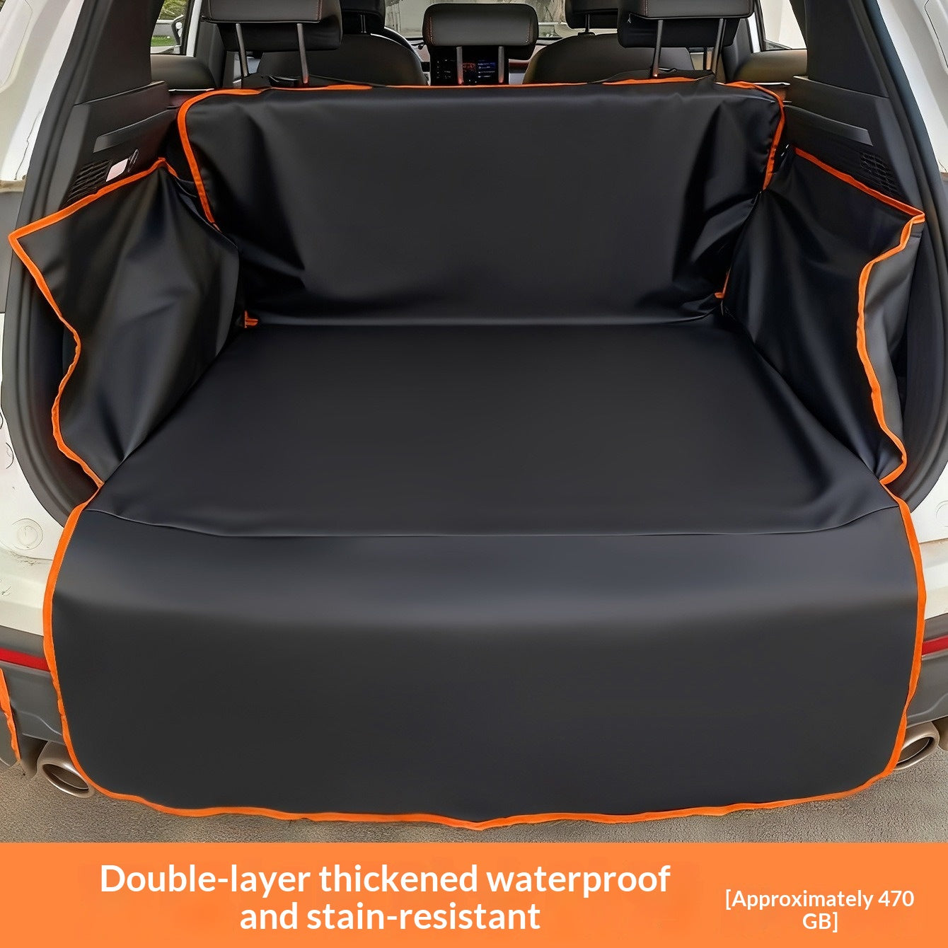 Voiture Trunk SUV pour animaux de compagnie Tapis de siège arrière épais et résistant à l'usure