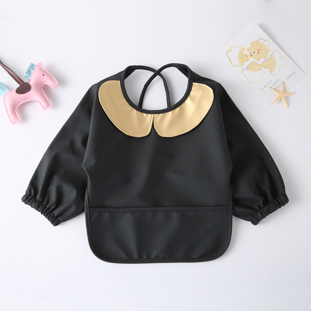 Bébé Bib à manches longues imperméable