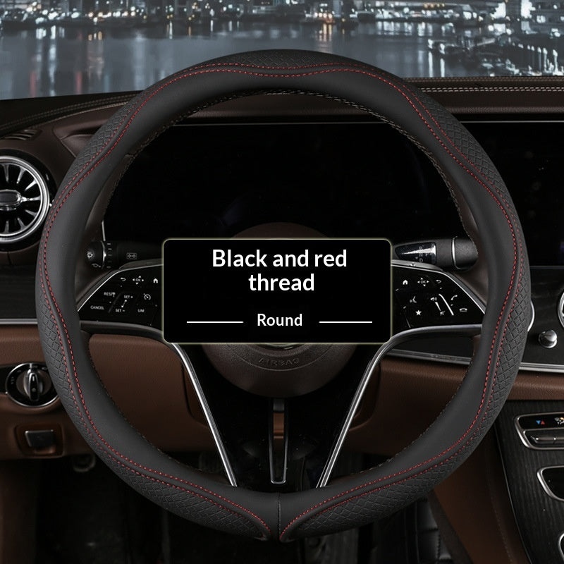 Couverture de volant de voiture cuir synthétique pour véhicules